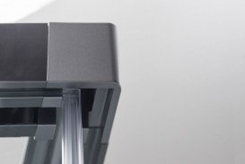 Душова кабіна Kolpa San SQ Line TKK 80X90/K профіль срібний/прозоре скло 511360