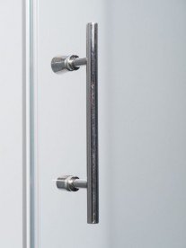 Душова кабіна Kolpa San SQ Line TKK 80X100/CH профіль срібний/скло шиншила 511300