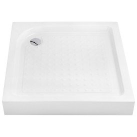 Душова кабіна Kroner KRP EifelQCFL9090 90х90 см профіль сатин скло з малюнком CV029569