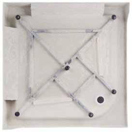 Душова кабіна Kroner KRP EifelQCFL9090 90х90 см профіль сатин скло з малюнком CV029569