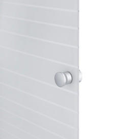 Душевая кабина Kroner KRP HarzCFG9090 90х90 см профиль сатин стекло с рисунком CV029561