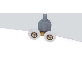 Душова кабіна Kroner KRP HarzCTF9090 90х90 см профіль сатин рифлене скло CV029563