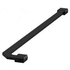 Душевая кабина квадратная Volle De la Noche 90х90 см профиль черный стекло прозрачное 10-40-194black