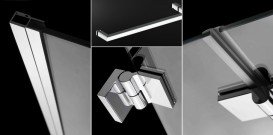 Душевая кабина Radaway Carena KDJ 120х90 левая см профиль хром коричневое стекло 34443-01-08NL