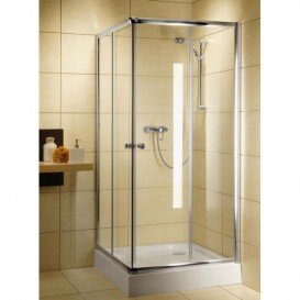 Душова кабіна Radaway Classic C90 білий профіль / коричневе скло 30050-04-08