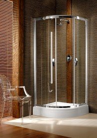 Душова кабіна Radaway Afrodyta 90х90 см профіль хром скло фабрик 30102-01-06NA