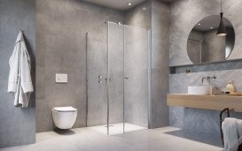 Душова кабіна Radaway Eos KDS I права 120Rх80 см хром/прозоре скло 137553-01-01R