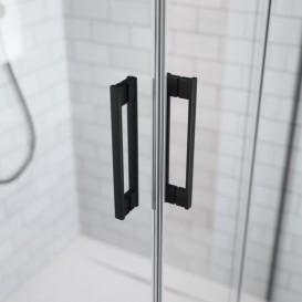 Душевая кабина Radaway Idea Black PDD 90Lx80R чёрный профиль/прозрачное стекло 387139-01-01+387151-54-01