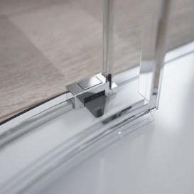 Душевая кабина Radaway Idea PDD 100Lx90R профиль хром прозрачное стекло 387139-01-01+387157-01-01