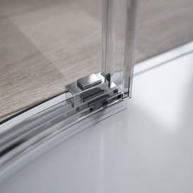 Душевая кабина Radaway Idea PDD 100x100 профиль хром прозрачное стекло 387139-01-01+387142-01-01