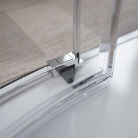 Душевая кабина Radaway Idea PDD 90Lx100R профиль хром прозрачное стекло 387139-01-01+387156-01-01