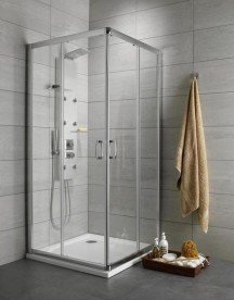 Душова кабіна Radaway Premium Plus D 90х100 см профіль хром прозоре скло 30436-01-01N