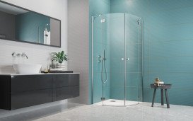 Душова кабіна Radaway Torrenta PDD 90х80 см хром/прозоре скло 131630-01-01