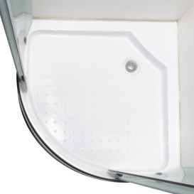 Душова кабіна Vivia 092 JK New 90х90 профіль сатин/скло fabric А0054764