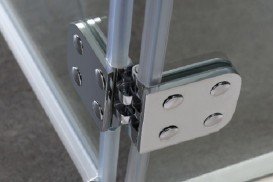 Душевая кабина Volle Benita квадратная 90х90 см распашная правая стекло прозрачный 10-22-905R