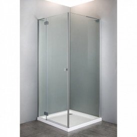 Душевая кабина Volle Benita распашная левая 90х90 см хром/прозрачное стекло 10-22-905L glass