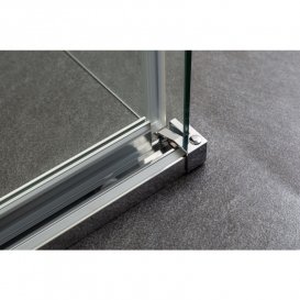 Душевая кабина Volle Leon раздвижная120х90 см хром/тонированное стекло 10-22-244glass