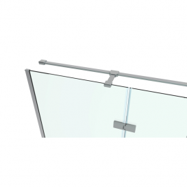 Душевая кабина Volle Libra 120х80 левосторонняя фурнитура алюминий хром стекло прозрачное 10-22-908L