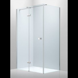 Душевая кабина Volle Libra 120х80 левосторонняя фурнитура алюминий хром стекло прозрачное 10-22-908L