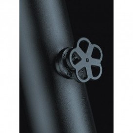 Душевая колонна Ama уличная на солнечной батарее нержавеющая сталь черный SO2300