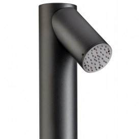 Душевая колонна Ama уличная на солнечной батарее нержавеющая сталь черный SO2300