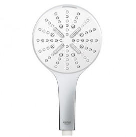 Душова лійка Grohe Rainshower Smartactive 130 3-режимний білий місяць 26574LS0