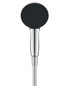 Душова лійка Grohe Vitalio Start 110 мм 2-режимна зі шлангом хром 26972001