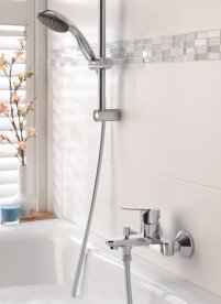Душевая лейка Grohe Vitalio Start Quickfix 100 2-режимная хром 27946000