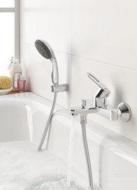 Душевая лейка Grohe Vitalio Start Quickfix 100 2-режимная хром 27946000