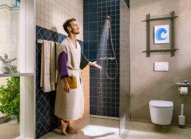 Душевая лейка Hansgrohe Activera Select S 95 2-режимная EcoSmart хром 28033000