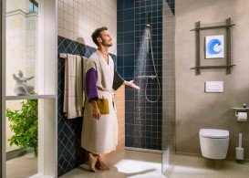 Душевая лейка Hansgrohe Activera Select S 95 2-режимная EcoSmart+ хром 28034000