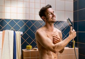 Душевая лейка Hansgrohe Activera Select S 95 2-режимная EcoSmart+ с Booster хром 28036000