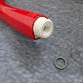 Душевая лейка Hansgrohe коллекция Croma 100 красный 28536430