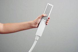 Душова лійка Hansgrohe Pulsify E 100 1jet EcoSmart+ білий матовий 24321700