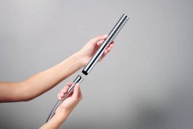 Душова лійка Hansgrohe Pulsify S 100 1jet EcoSmart+ хром 24126000