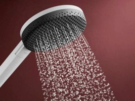 Душова лійка Hansgrohe Raindance Alive Select S 125 3-режимна білий матовий 24500700