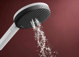 Душова лійка Hansgrohe Raindance Alive Select S 125 3-режимна білий матовий 24500700