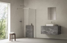 Душова нерухома стінка Ravak Walk-In Air Wall 90 полірований алюмінієвий скло transparent GW9W70C00Z1C