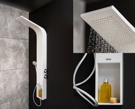 Душевая панель Kolpa San Solano 1400 2f Kerrock андезит 564070