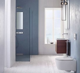 Душевая перегородка Geberit One 99 см прозрачное стекло 560.002.00.1