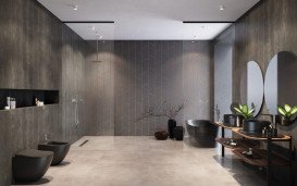 Душевая перегородка Radaway Modo X II Black 100-160x200-250 см черный/прозрачное стекло 389408-54-01