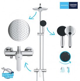 Душева система Grohe Quickfix Vitalio Start 250 з одноважільним змішувачем хром 26679001