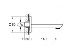 Душевая система Grohe SmartControl с термостатом на 3 потребителя хром 26406SC2