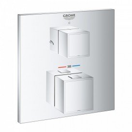 Душова система Grohe SmartControl з термостатом на 2 споживача хром 26405SC0