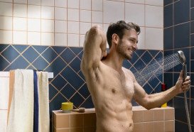 Душова система Hansgrohe Activera S 240 1jet EcoSmart з термостатом Ecostat Fine Varia хром 28078000