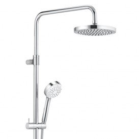 Душевая система Kludi Logo Dual Shower System 1S с термостатом 6809505-00