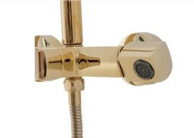 Душова система Rea Roger зі змішувачем золото REA-P0692