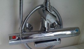 Душевая система Roca Victoria-T с термостатом латунь хром A5A2718C00