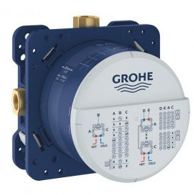 Душевая система скрытого монтажа Grohe Eurosmart с верхним душем Euphoria 260 хром 34614SC4