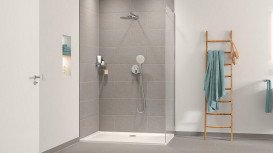Душевая система скрытого монтажа Grohe QuickFix Precision SmartControl с Rain Mono 310 хром 34877000